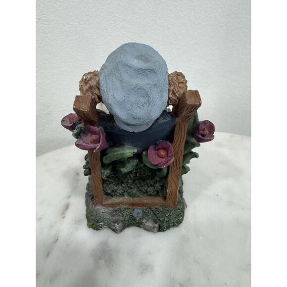 Vintage K’s Collection Teddy Bear Figurine on Chair - Picture 4 of 5